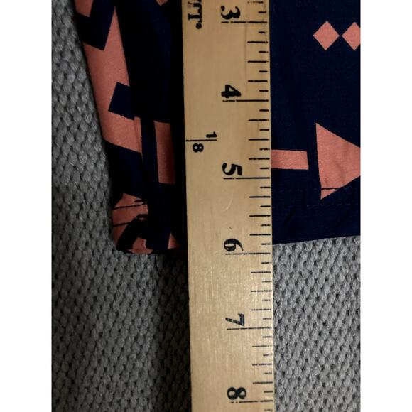 Burnside Swim Trunks Men XL Dark Navy Geometric Print Drawstring Beach Quick Dry - Picture 10 of 12